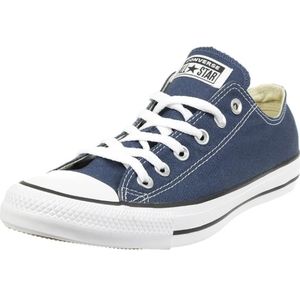 Converse Unisex Chuck Taylor All Star Low Top Navy Sneakers - 4.5M) 6.5F